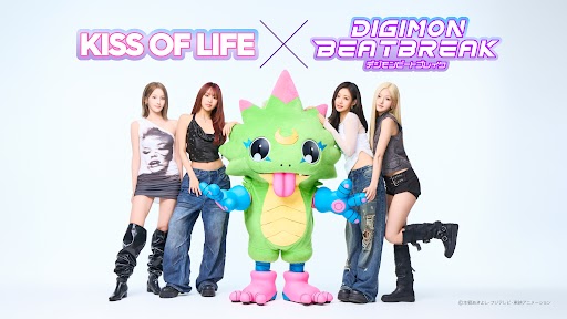 KISS OF LIFE (キスオブライフ)TVアニメ「DIGIMON BEATBREAK」のエンディング ノンクレジット映像公開！